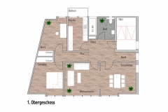 Wohnen Stadtmitte - 1. OG