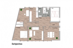 Wohnen Stadtmitte - DG